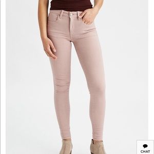 AE Denim X High Waisted Jegging, size 6 short